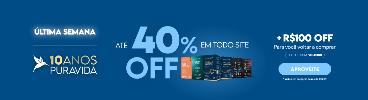 JUNHO ATÉ 40% OFF E VOLTE100