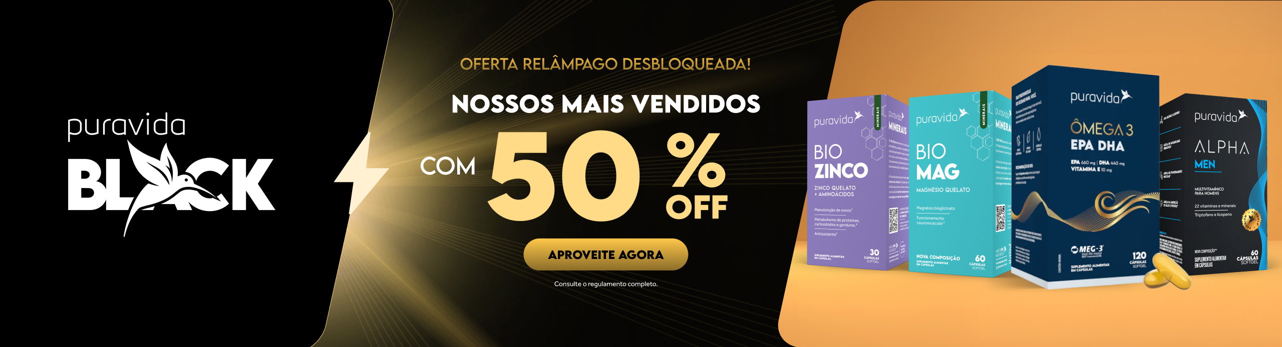 OFERTA REPLAMPAGO 50%