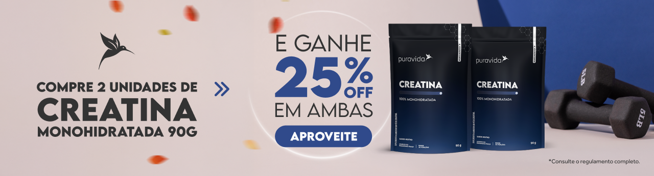 Ação Especial Creatina - Banner home