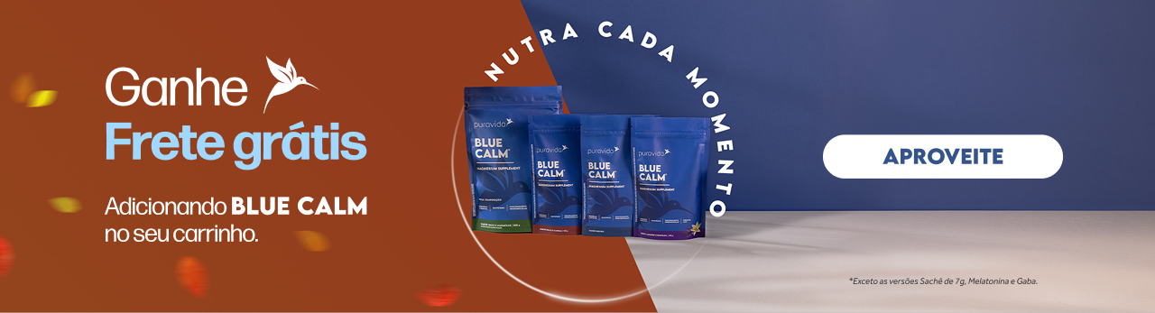 Ação de frete grátis Blue Calm - Banner home