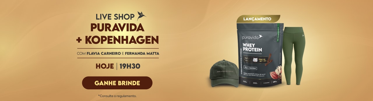 LIVESHOP ANIVERSÁRIO PURAVIDA 10 ANOS - Banner home
