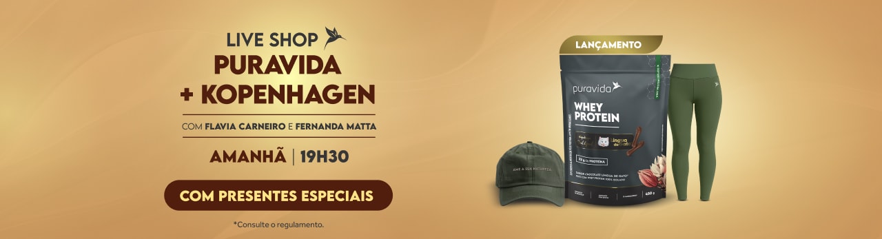 LIVESHOP ANIVERSÁRIO PURAVIDA 10 ANOS - Banner home
