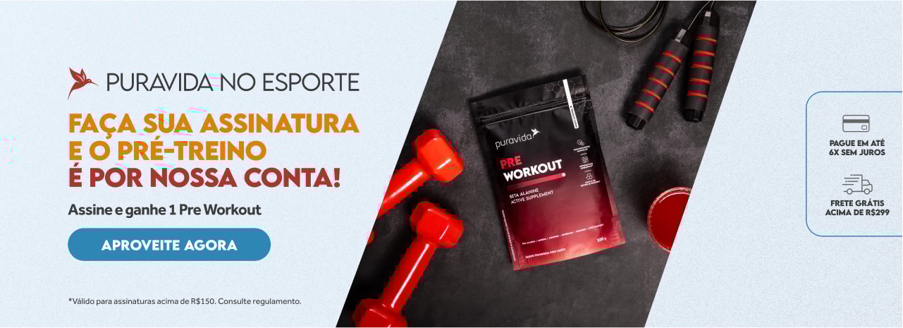 PURAVIDA NO ESPORTE ASSINATURA - Banner home