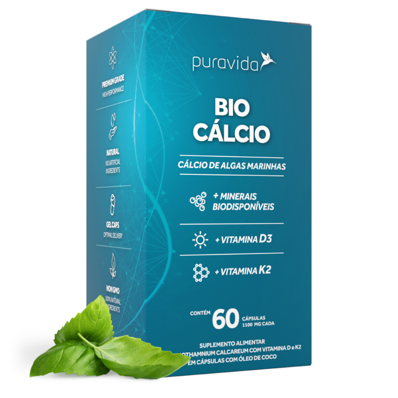 BIO CÁLCIO DE ALGAS MARINHAS 1100 MG