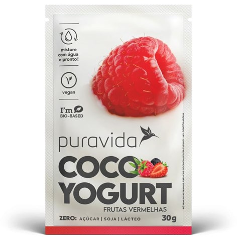 Produto Coco yogurt Natural Frutas Vermelhas
