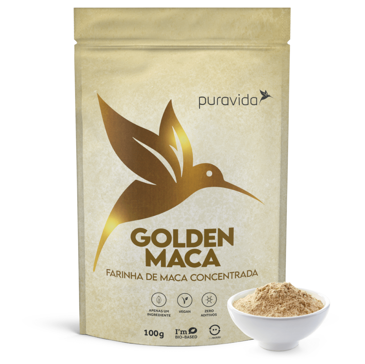 Golden Maca Farinha de Maca Peruana