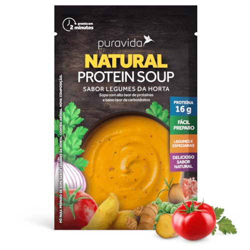 Natural Protein Soup Sopa de Legumes Vegana