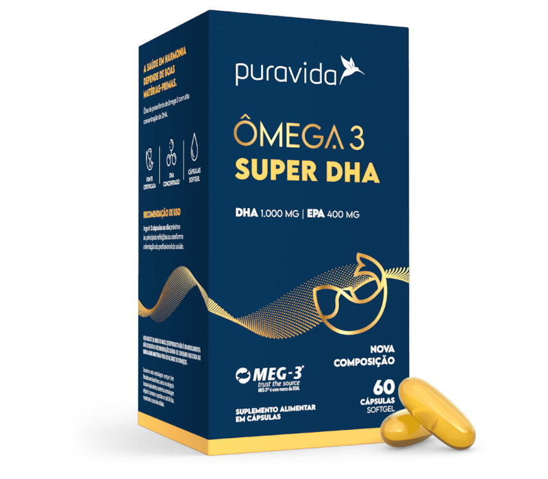 Omega 3 SUPER DHA Oleo de Peixe