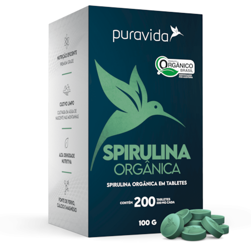 Spirulina Orgânica Tabletes