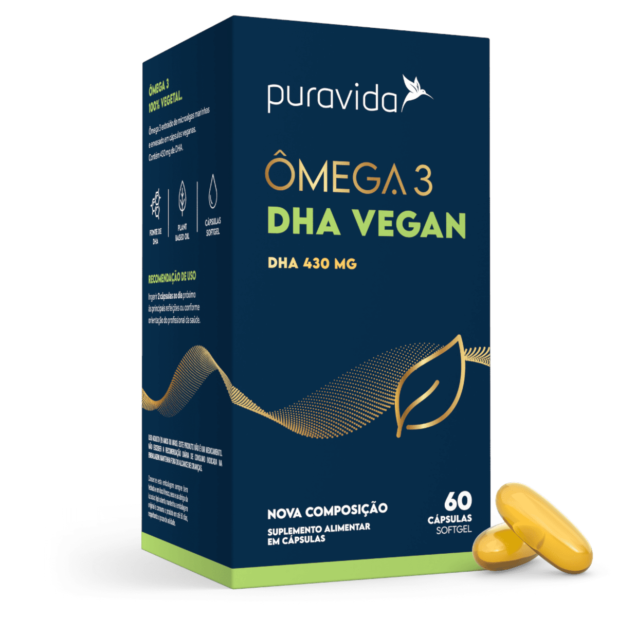 Comprar Vegan Omega 3 DHA Puravida