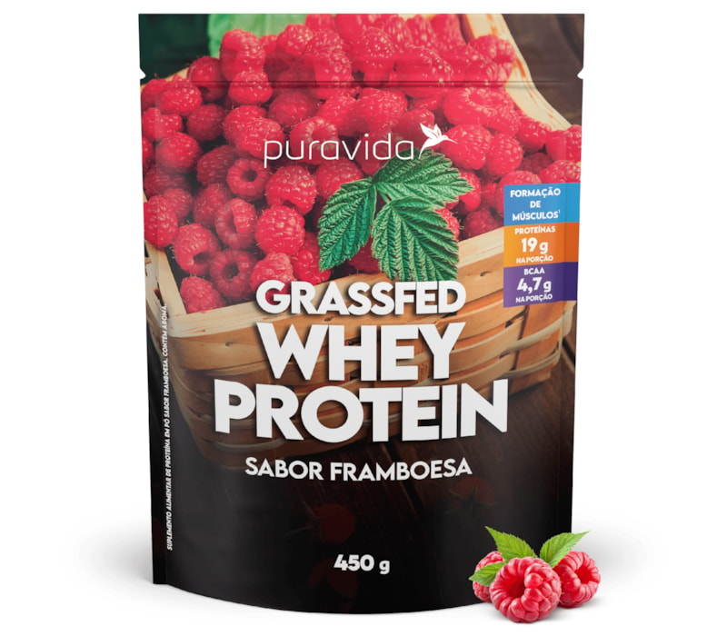 Whey Protein Grassfed Framboesa