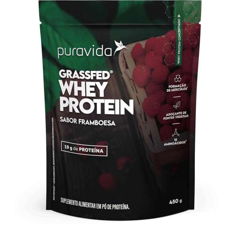 Whey Protein Grassfed Framboesa