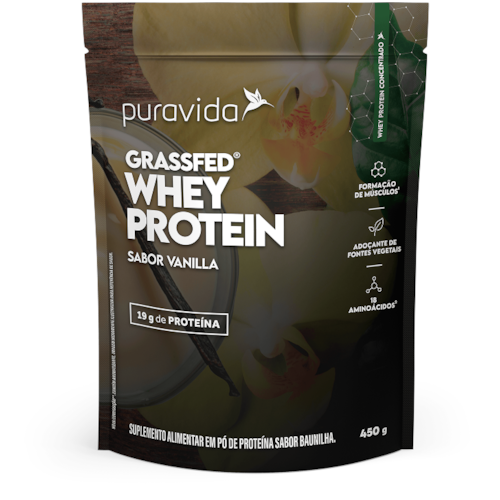 Whey Protein Grassfed Vanilla 450G