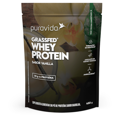 Whey Protein Grassfed Vanilla 450G