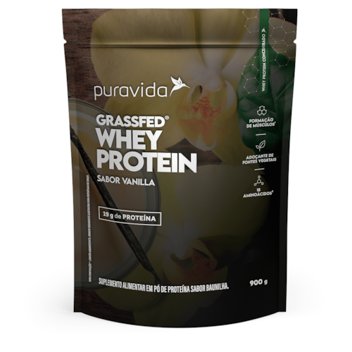 Whey Protein Grassfed Vanilla 900G