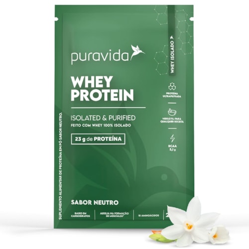 Whey Protein Isolado Neutro Sachê