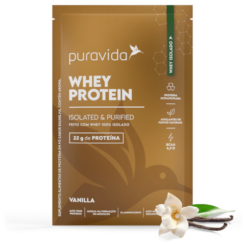 Whey Protein Isolado Vanilla Sachê