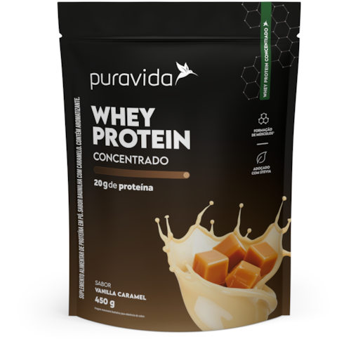 WHEY PROTEIN VANILLA CARAMEL WPC 450G